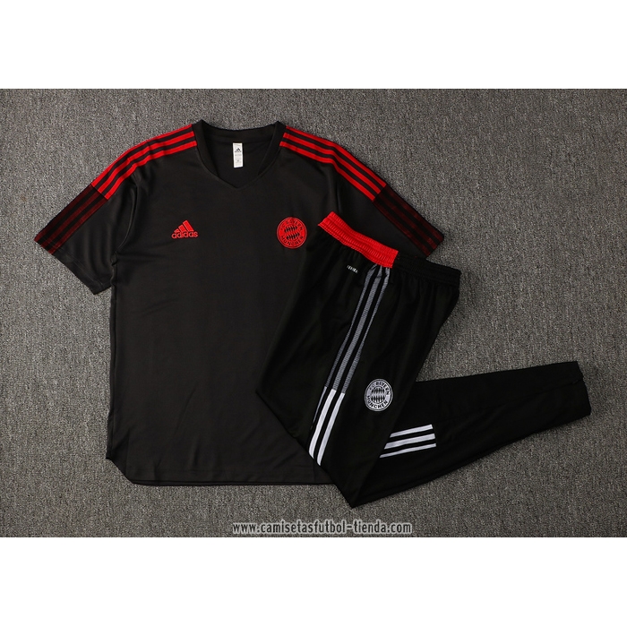 Chandal del Bayern Munich 2021 2022 Manga Corta Gris
